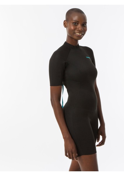 Olaian Kadın Sörf Wetsuit - 1,5 Mm- Siyah - SURF100 indirimleri