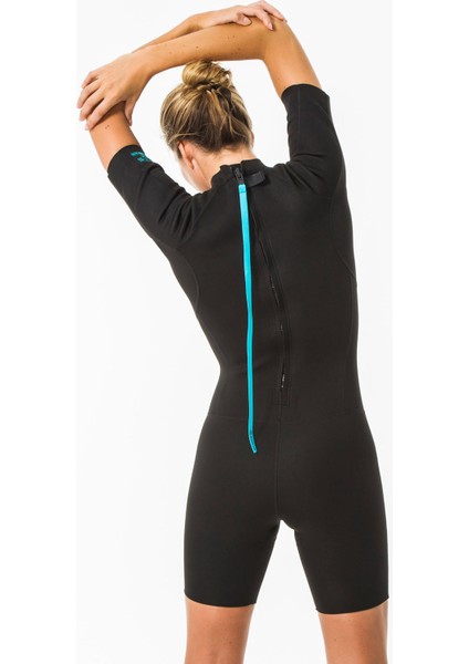 Olaian Kadın Sörf Wetsuit - 1,5 Mm- Siyah - SURF100