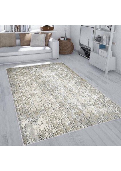 Dijital Baskı Yıkanabilir Kaymaz Taban Salon Halısı RVG1963-SM487