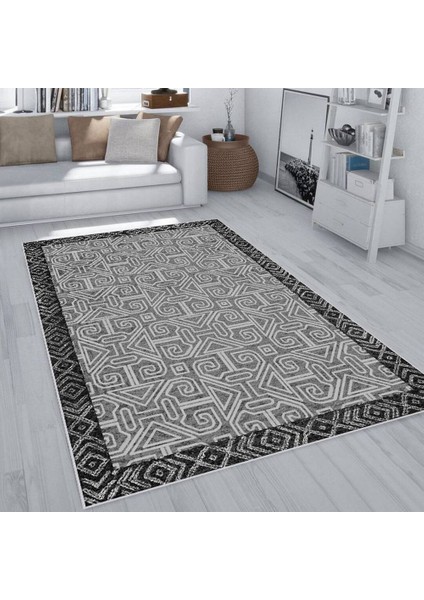 Dijital Baskı Yıkanabilir Kaymaz Taban Salon Halısı RVG1934-SD999
