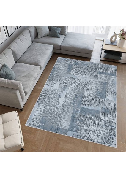 Dijital Baskı Yıkanabilir Kaymaz Taban Salon Halısı RVG1985-SM496