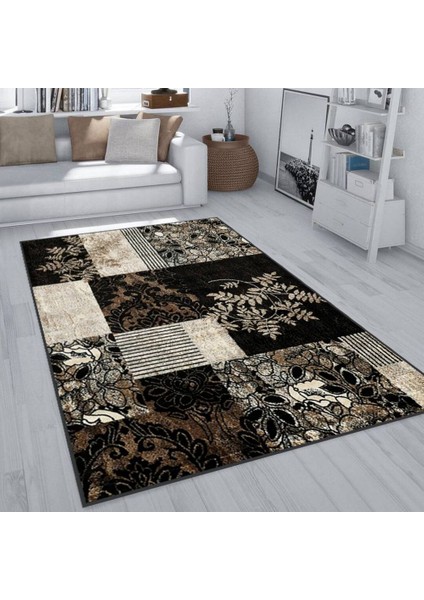 Dijital Baskı Yıkanabilir Kaymaz Taban Salon Halısı RVG1977-SM533