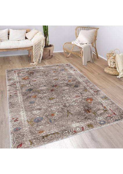 Dijital Baskı Yıkanabilir Kaymaz Taban Salon Halısı RVG1979-SM562