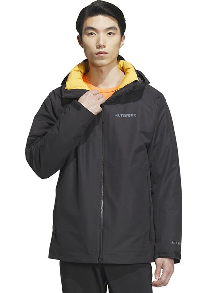 3In1 Goose Jkt Erkek Siyah Mont IL8972 modelleri