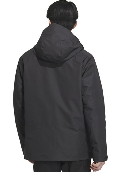 3In1 Goose Jkt Erkek Siyah Mont IL8972 fırsatları