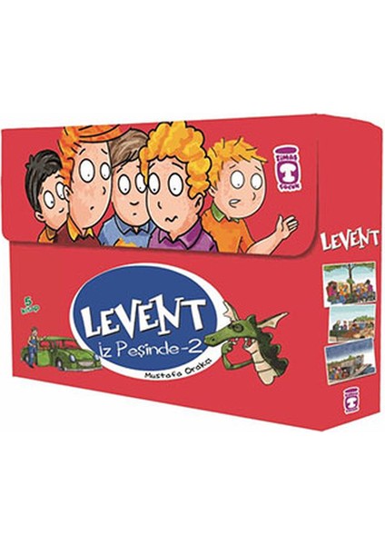 Levent Iz Peşinde - 02 Set (5 Kitap Takım)