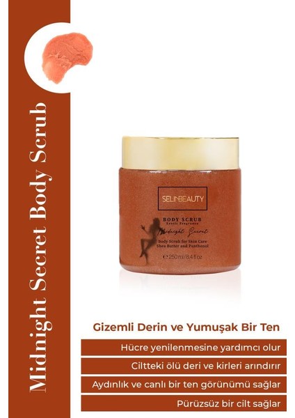 Selin Beauty Exotic Midnight Secret Scrub Peeling 250 Ml