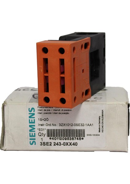 Safety Interlock Sw, Spst/dpst, 4A, 230V Rohs Comp