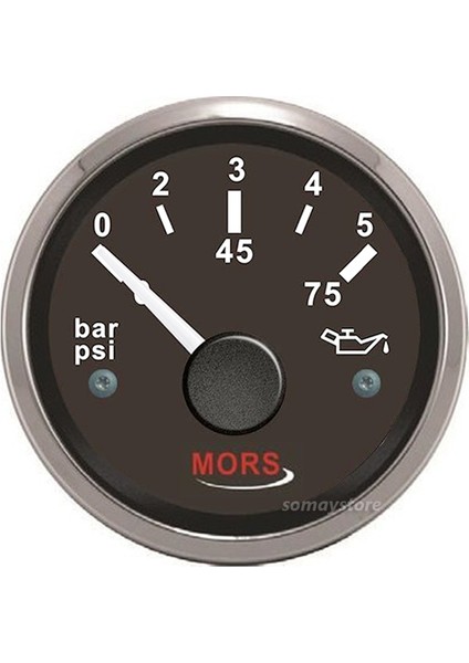 Mors Yağ Göstergesi 5 Bar 12-24 V Ø:55 mm