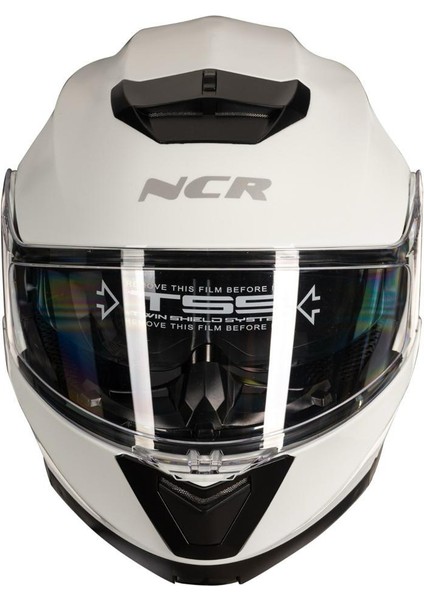 Stars Çene Açılır Beyaz Kask(Ece Belgeli) modelleri