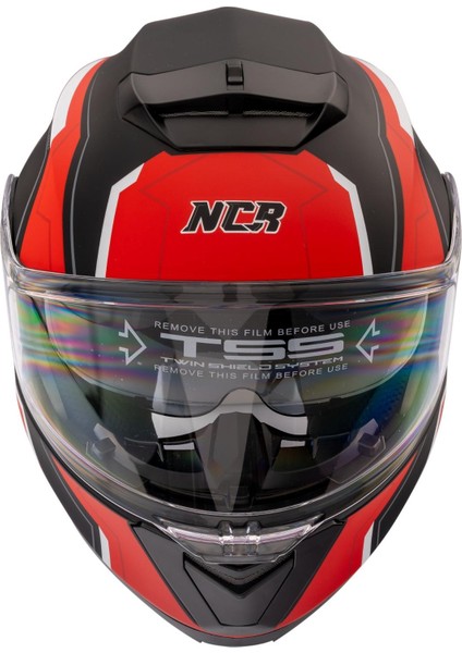 Stars Çene Açılır Kırmızı Kask (Ece Belgeli) modelleri