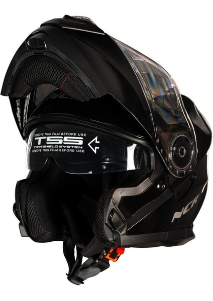 Stars Çene Açılır Parlak Siyah Kask (Ece Belgeli) fiyatları