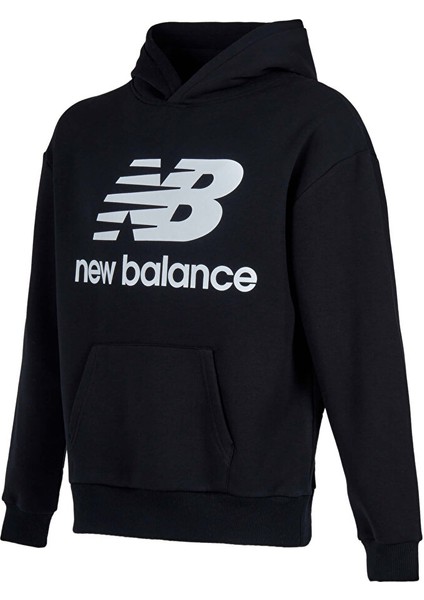 NB Lifestyle Men Hoodie MNH3333-BK Erkek Siyah Spor Sweatshirt