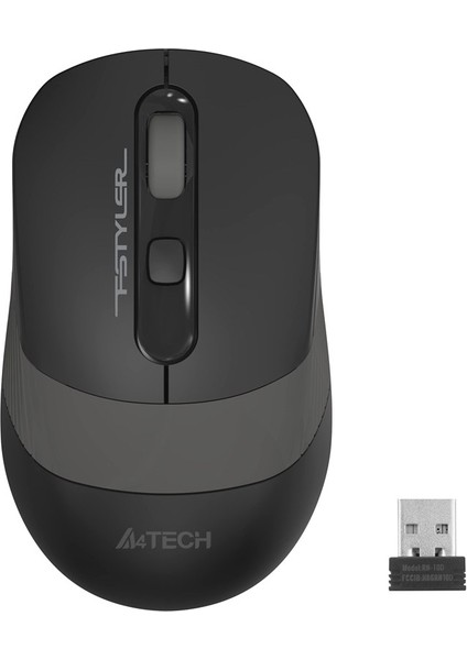 A4-Tech FG10 Gri Nano Kablosuz Optik Mouse