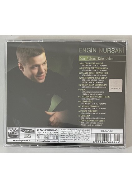 Engin Nurşani Sen Nefsine Köle Oldun CD