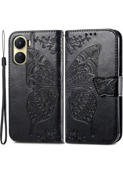 Vivo Y16 4g Telefon Kılıfı, Stand Cüzdan Pu Deri Manyetik Toka Kapağı (Yurt Dışından)
