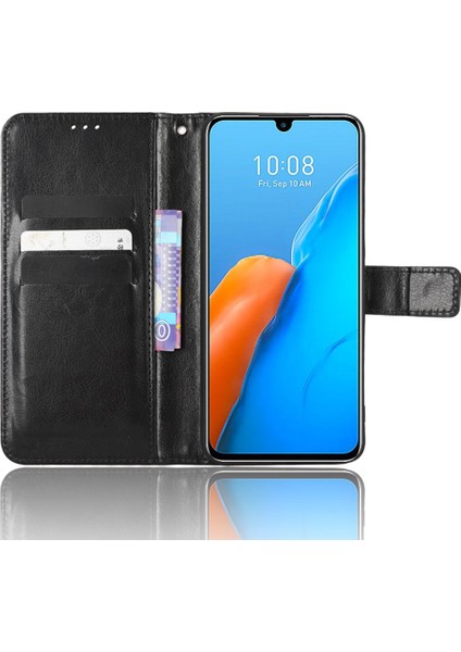 Infinix Note 12 Pro 4g X676B Çılgın At Dokusu Pu Deri Cüzdan Telefon Kılıfı (Yurt Dışından) fiyatları