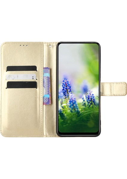 Infinix Hot 20S 4g / X6827 Manyetik Çılgın At Dokusu Pu Deri Cüzdan Stand Tam Koruma Cep Telefonu Kapak Kayış (Yurt Dışından)