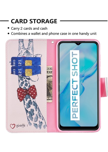 Vivo Y21 Pu Deri Telefon Kılıfı Standı Kitap Tasarımı (Yurt Dışından) modelleri