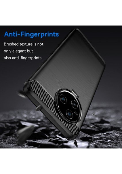 Infinix Note 12 Pro 4g Karbon Fiber Doku Telefon Kılıfı Şok-Emme Tpu Fırçalanmış Yüzey Koruyucu Kapak (Yurt Dışından) modelleri