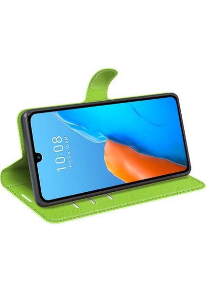 Infinix Note 12 Pro 4g Önleme Önleme Pu Deri Deri Cüzdan Kabuk Flip Stand Litchi Doku Telefon Kılıfı Kapak (Yurt Dışından)