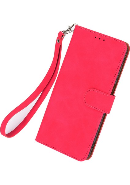 Infinix Smart 6 Cilt Düzenli Duygu Pu Deri Telefon Kılıfı Stand Flip Cüzdan Kapağı (Yurt Dışından)