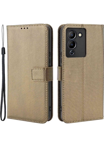 Infinix Note 12 G96 4g/note 12 Turbo Damla Geçirmez Telefon Flip Cüzdan Kılıfı (Yurt Dışından)
