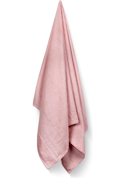 Doğal Pamuklu 4'lü Banyo Havlusu Soft Rare 90 x 150 + 50 x 90 Pembe modelleri