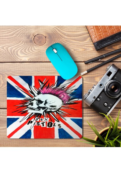 Anarchy Punk Pistols Baskılı Mouse Pad Mousepad