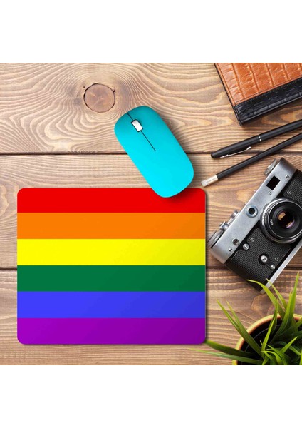 Gökkuşağı Baskılı Mouse Pad Mousepad