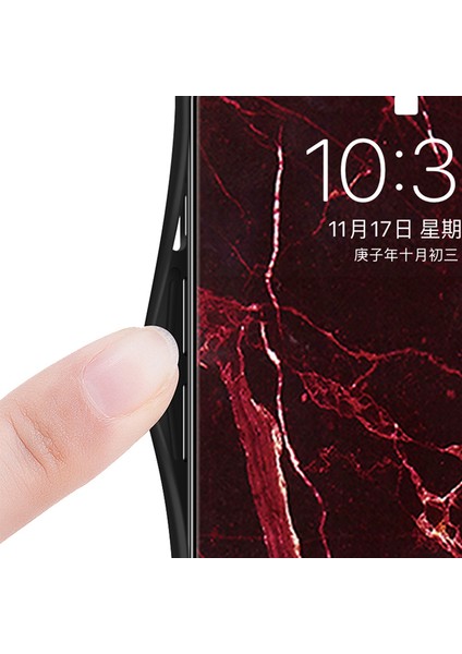 Vivo Y17S 4g Kapak Mermer Desen Temperli Cam+Pc+Tpu Çizik Anti Telefon Kasası (Yurt Dışından) modelleri