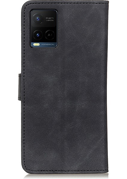 Vivo Y33S/Y21/Y21S Retro Tahıl Deri Telefon Kapağı Cüzdan (Yurt Dışından) indirimleri