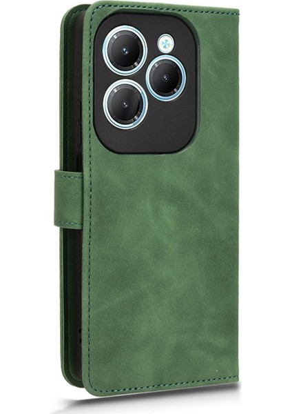 Infinix Hot 40 Kasa Yumuşak Dokunuşlu Pu Deri Flip Stant Kartı Yuvaları Telefon Koruma Kapağı (Yurt Dışından) indirimleri