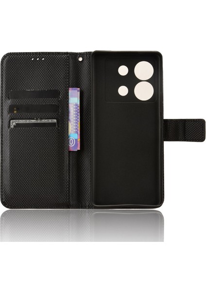 Infinix Zero 30 5g / X6731 Vaka Şok Geçirmez Pu Deri Cüzdan Cep Telefonu Kapağı (Yurt Dışından)