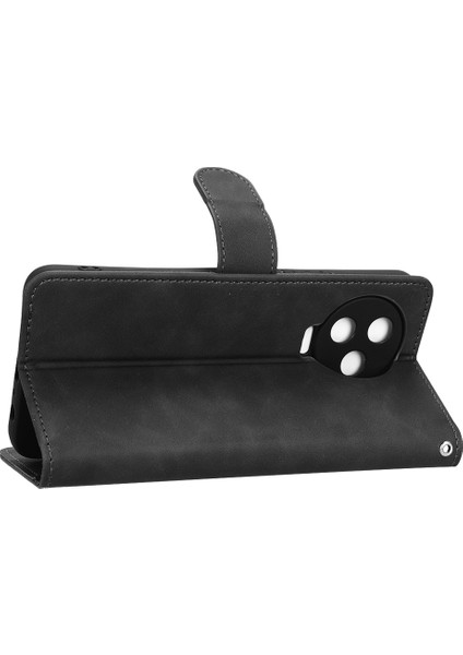 Infinix Note 12 Pro 4g Stand Cüzdan Folio Flip Telefon Kılıfı Cilt Touch Hissed Pu Deri Şok Geçirmez Kapak (Yurt Dışından)