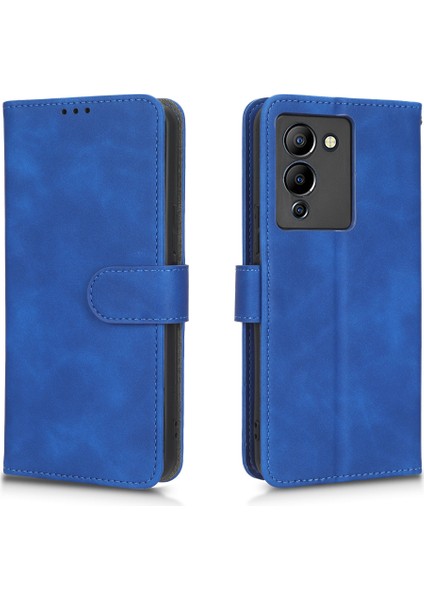 Infinix Note 12 G96 4g Cilt Touch Duygu Stand Telefon Kılıfı Pu Deri Tam Koruma Cüzdan Kapağı (Yurt Dışından)