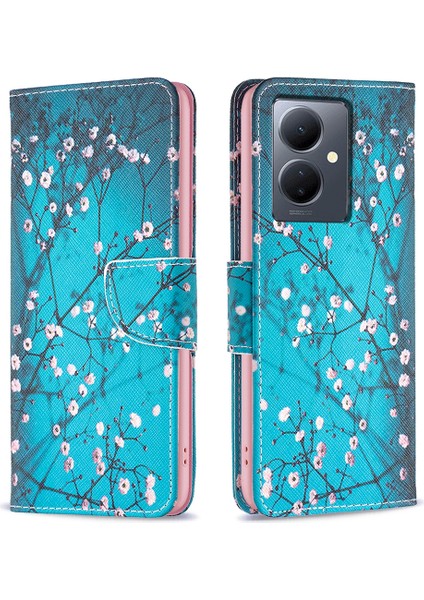 Vivo Y36 4g / 5g Pu Deri Flip Kılıf, Stand Cüzdan Telefon Kapağı (Yurt Dışından)
