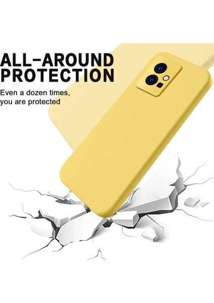 Vivo Y75 5g / Y55 5g / Y33S 5g / Y30 5g / Y55S 5g Sıvı Silikon Telefon Kılıf Koruyucu Kapak Kayış (Yurt Dışından) modelleri