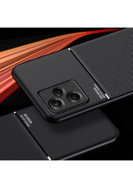 Infinix Hot 30I X669 Telefon Kasası, Pu Deri+Tpu+Pc Hatları Dahili Manyetik Tutucu Metal Sayfası ile Basılı Kapak (Yurt Dışından)