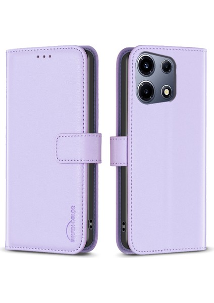 Infinix Note 30 Vıp 5g Kasa Önleyici Deri Telefon Standı Kapağı (Yurt Dışından)