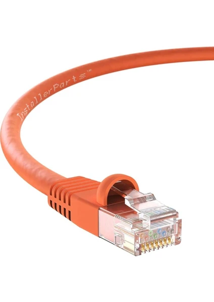 50 Santimetre Helojen Free Turuncu Cat6 Patchcord Data-Ethernet Kablosu