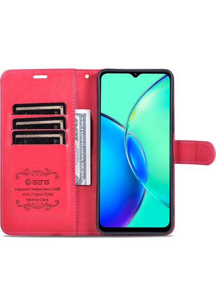 Vivo Y17S 4g Kasa Cüzdanı Pu Deri Telefon Standı Kapağı (Yurt Dışından) fiyatları