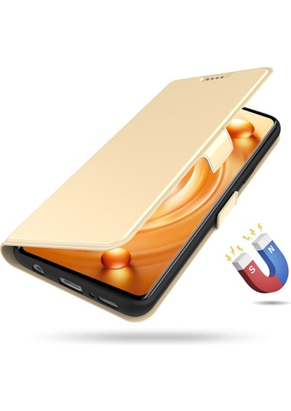 Vivo Y36 5g Önleme Önleme Önleyici Flip Telefon Kapağı Pu Deri Standı Kabuk Kartı Yuvası Cep Telefonu Kasası (Yurt Dışından)