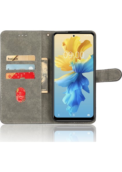 Infinix Hot 11 2022 4g X675 Pu Deri Stand Anti-Damla Telefon Kasası Rfıd Engelleme Cüzdan Kapağı Kayış (Yurt Dışından)