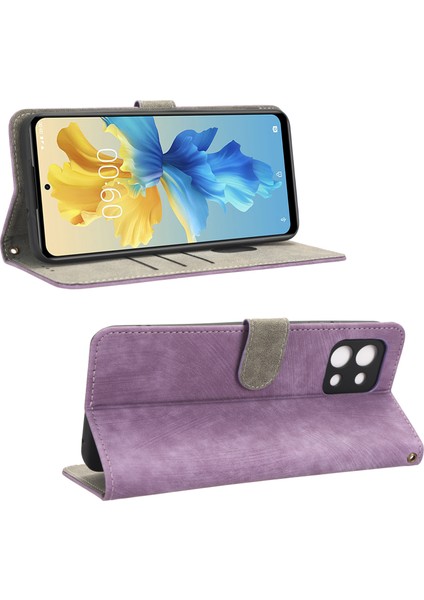 Infinix Hot 11 2022 4g X675 Pu Deri Stand Anti-Damla Telefon Kasası Rfıd Engelleme Cüzdan Kapağı Kayış (Yurt Dışından)