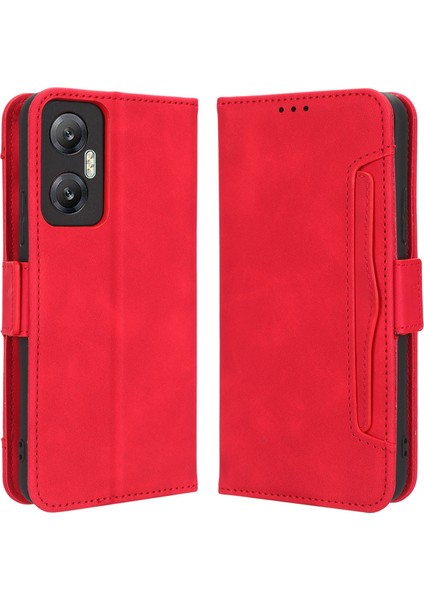 Infinix Hot 20 5g / X666 / X666B Pu Deri Cüzdan Telefon Kılıfı Stand Manyetik Kapanma Flip Telefon Kapağı (Yurt Dışından)