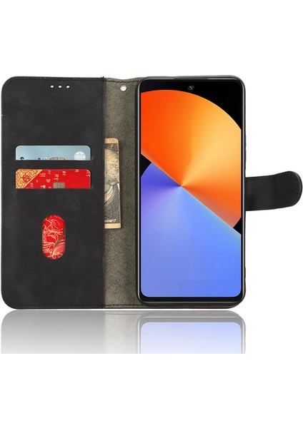 Infinix Note 30 4g Cilt Touch Pu Deri Telefon Kılıfı Cüzdan Stand Koruyucu Telefon Kapağı (Yurt Dışından)