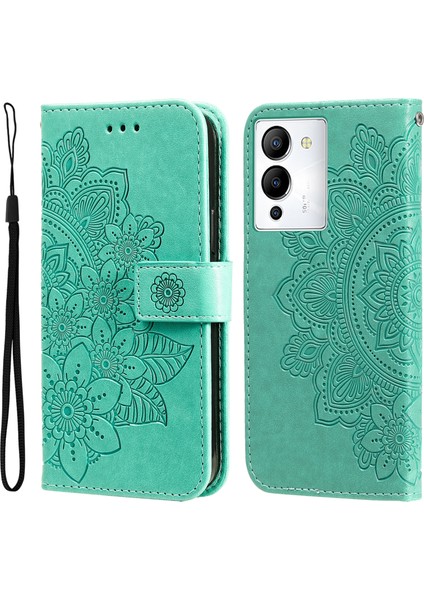 Infinix Note 12 G96 4g Pu Deri Deri Deri Telefon Kılıfı Stand Cüzdan Anti-Fall Koruyucu Cep Telefon Kapağı Kayışlı (Yurt Dışından) fiyatları