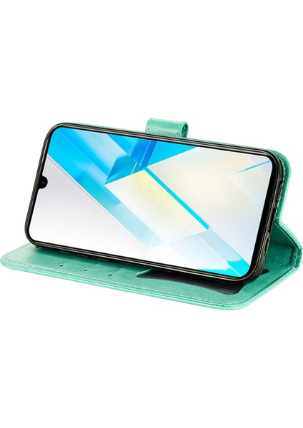 Infinix Note 12 G96 4g Pu Deri Deri Deri Telefon Kılıfı Stand Cüzdan Anti-Fall Koruyucu Cep Telefon Kapağı Kayışlı (Yurt Dışından) modelleri