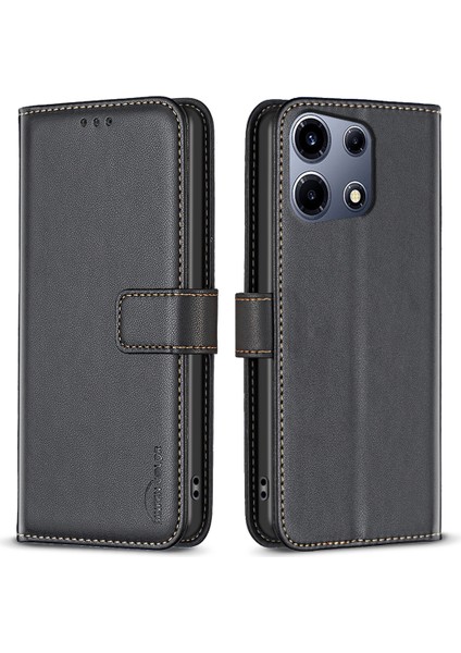 Infinix Note 30 Vıp 5g Kasa Önleyici Deri Telefon Standı Kapağı (Yurt Dışından)